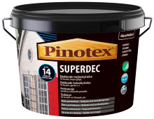 Pinotex Superdec 5 l træbesk. svenskrød